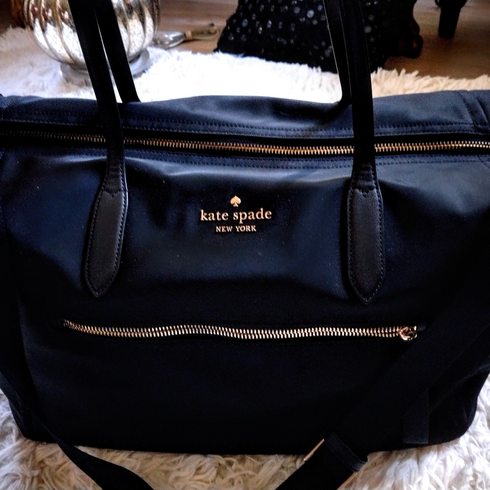 Kate Spade Black Tote Bag
